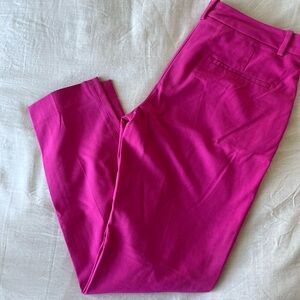 Zara magenta dress pants size small